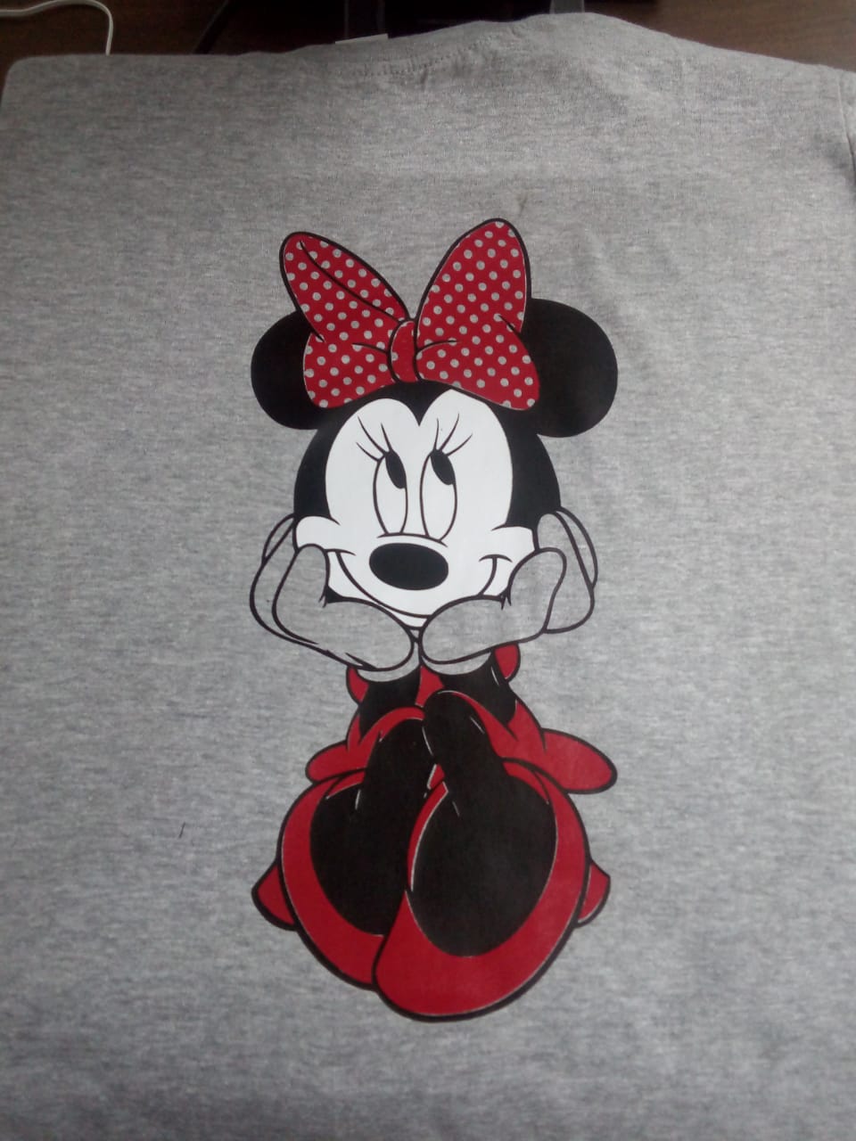 minnie mouse grey